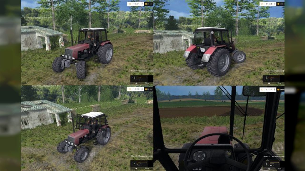 MTZ Belarus 1025 Red V2 FS15 KingMods