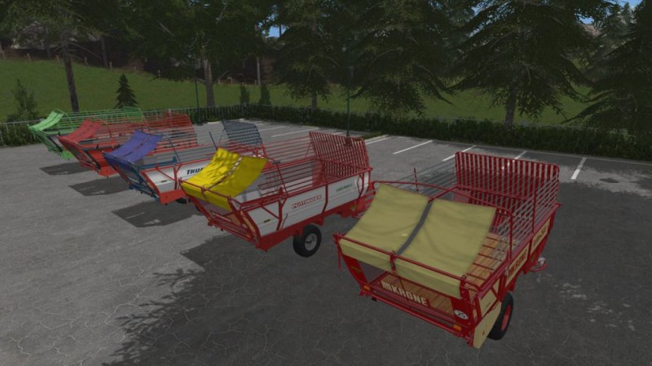 Old Forage Wagons FS17 KingMods