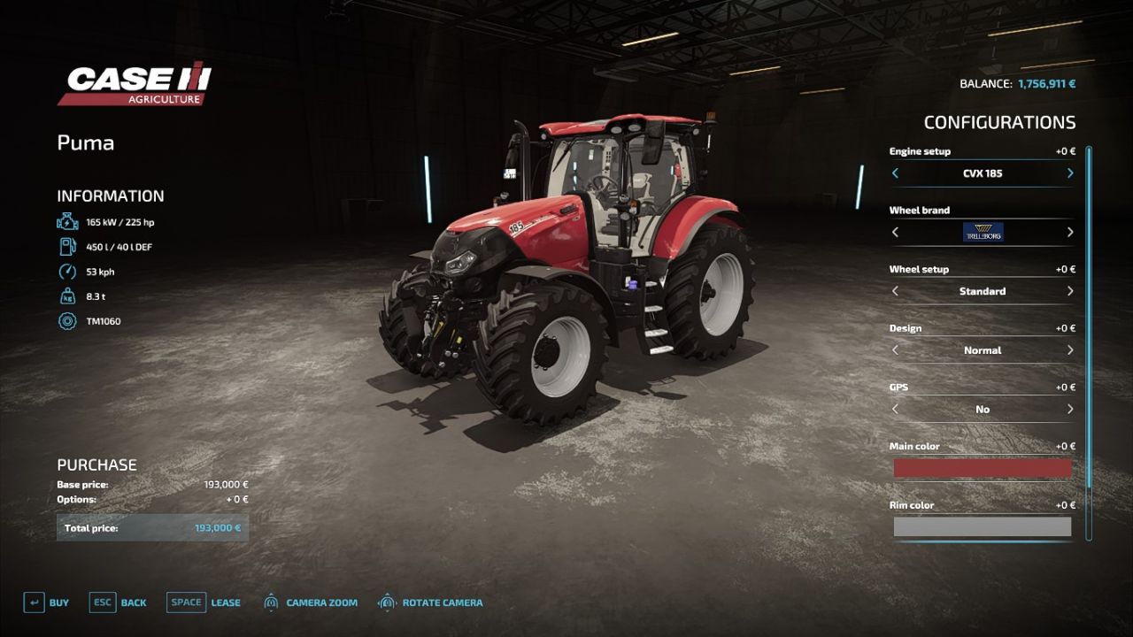 Case IH Puma 185 240 2020 FS22 KingMods