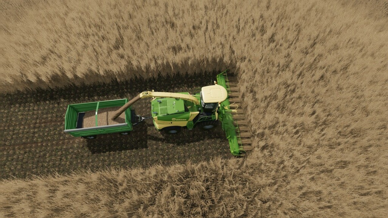 Krone Collect 900 For Sugarcane And Poplar FS22 KingMods