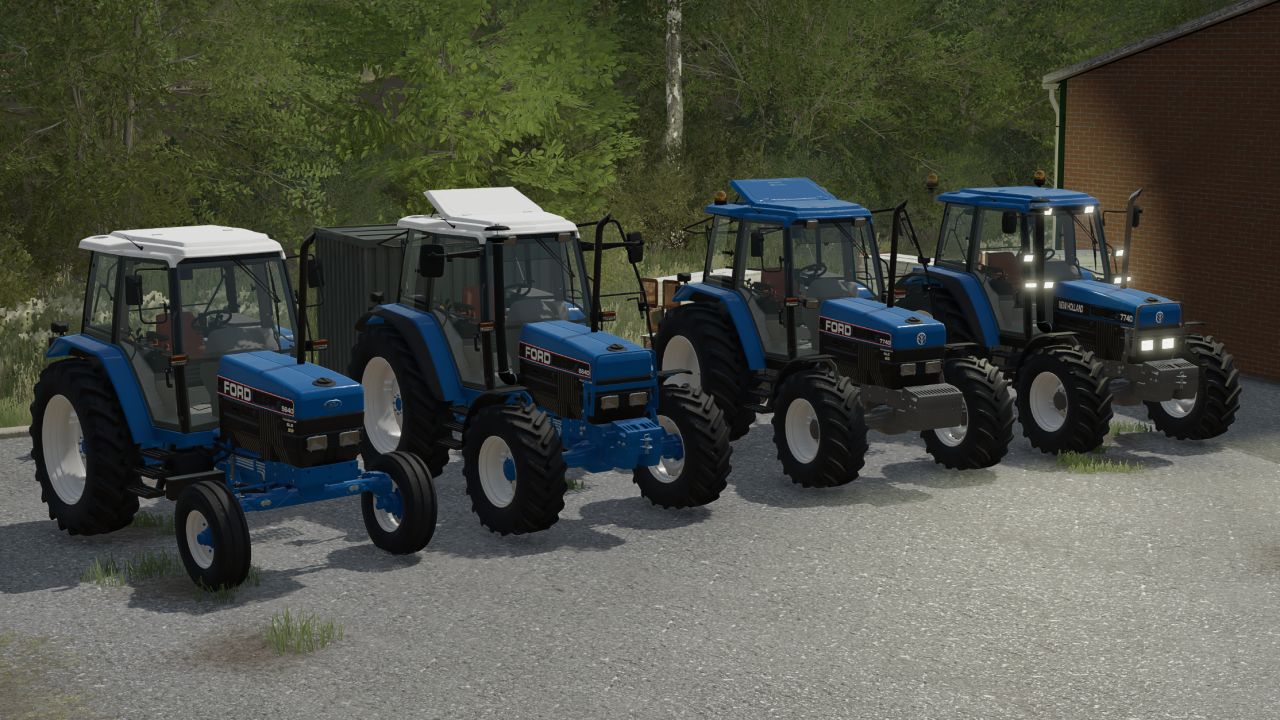 New Holland Ford 40 Series 4 Cylinder Pack FS22 KingMods