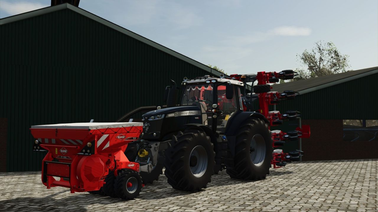 Massey Ferguson S Black Edit Fs Kingmods