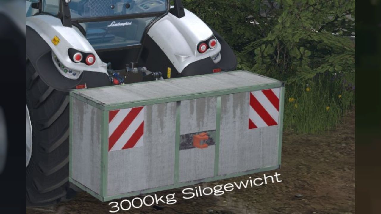 3000Kg silage weight