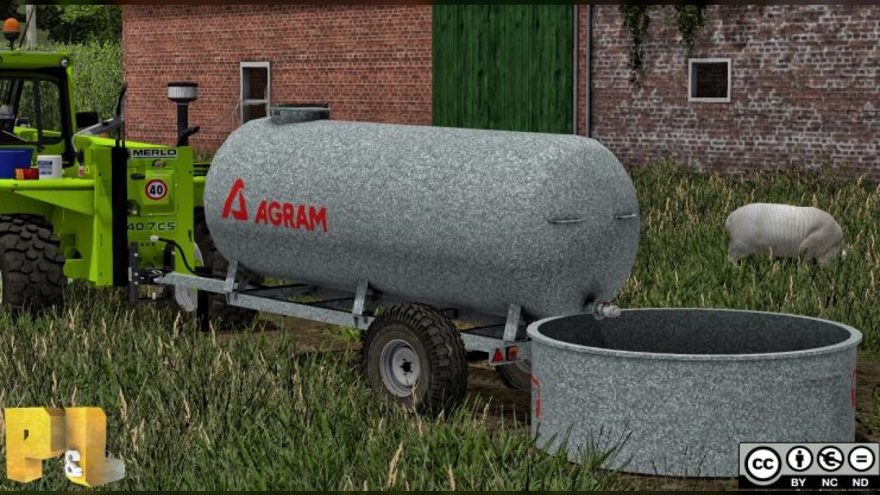 Agram water trailer