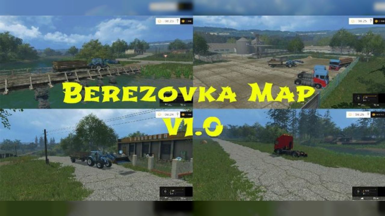 Berezovka Map