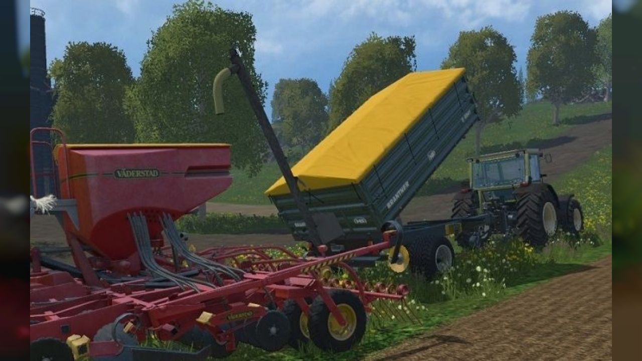 Brantner E8041 seed trailer