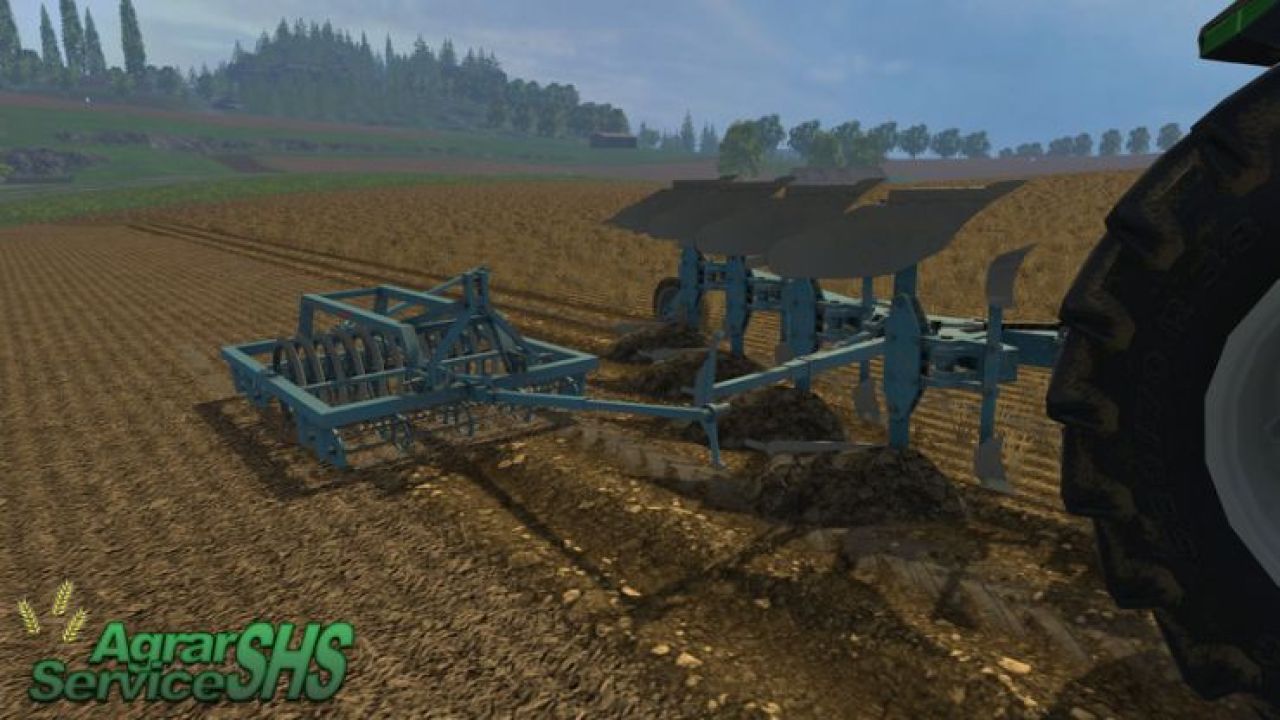 Brenig plow with packer