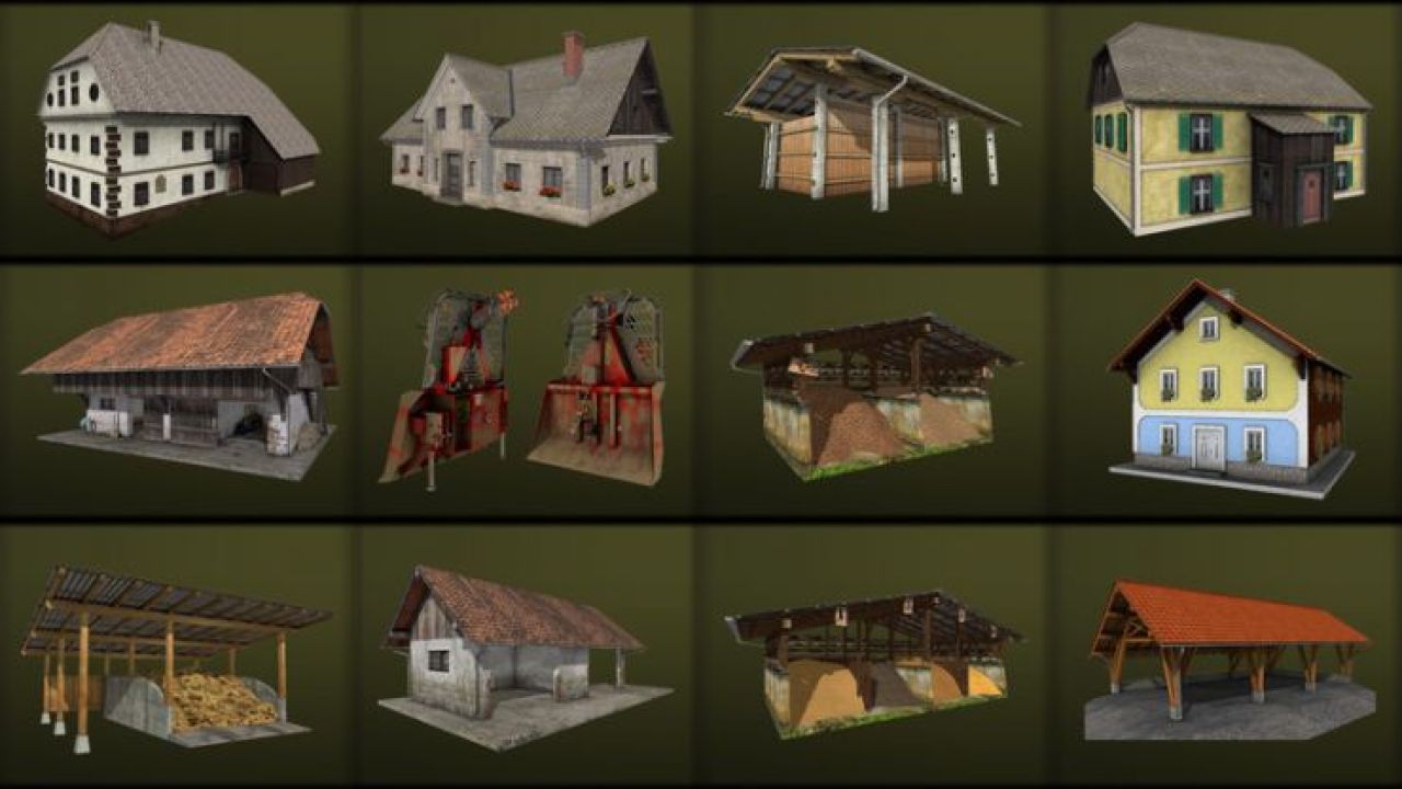 Buildings set