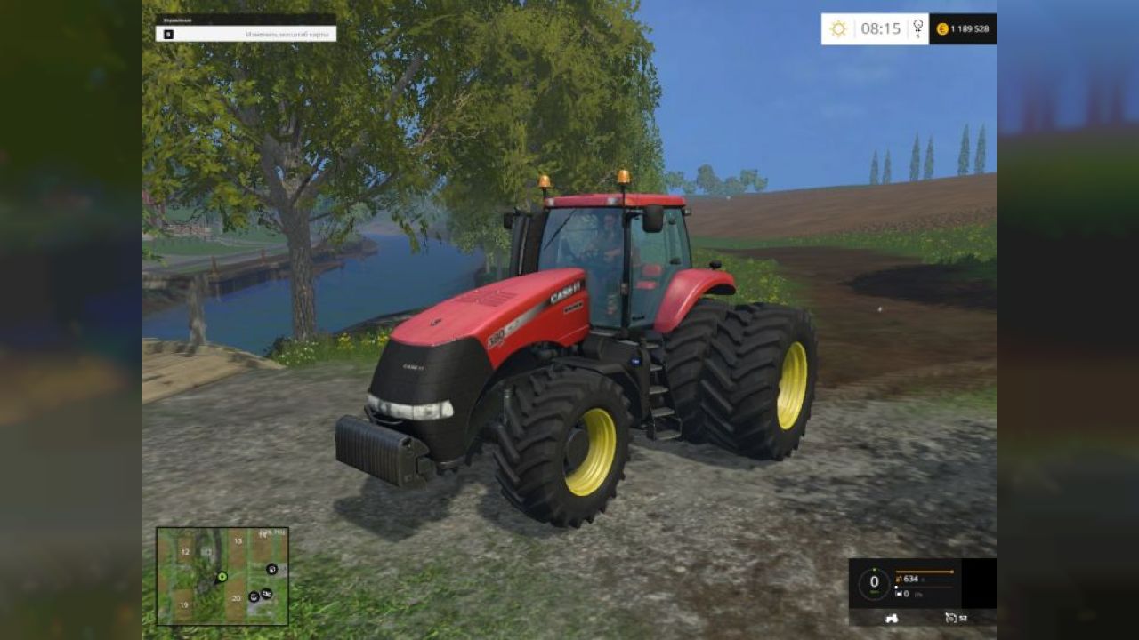 CASE IH MAGNUM 380 DYNAMIC REAR TWIN WHEELS V1.1