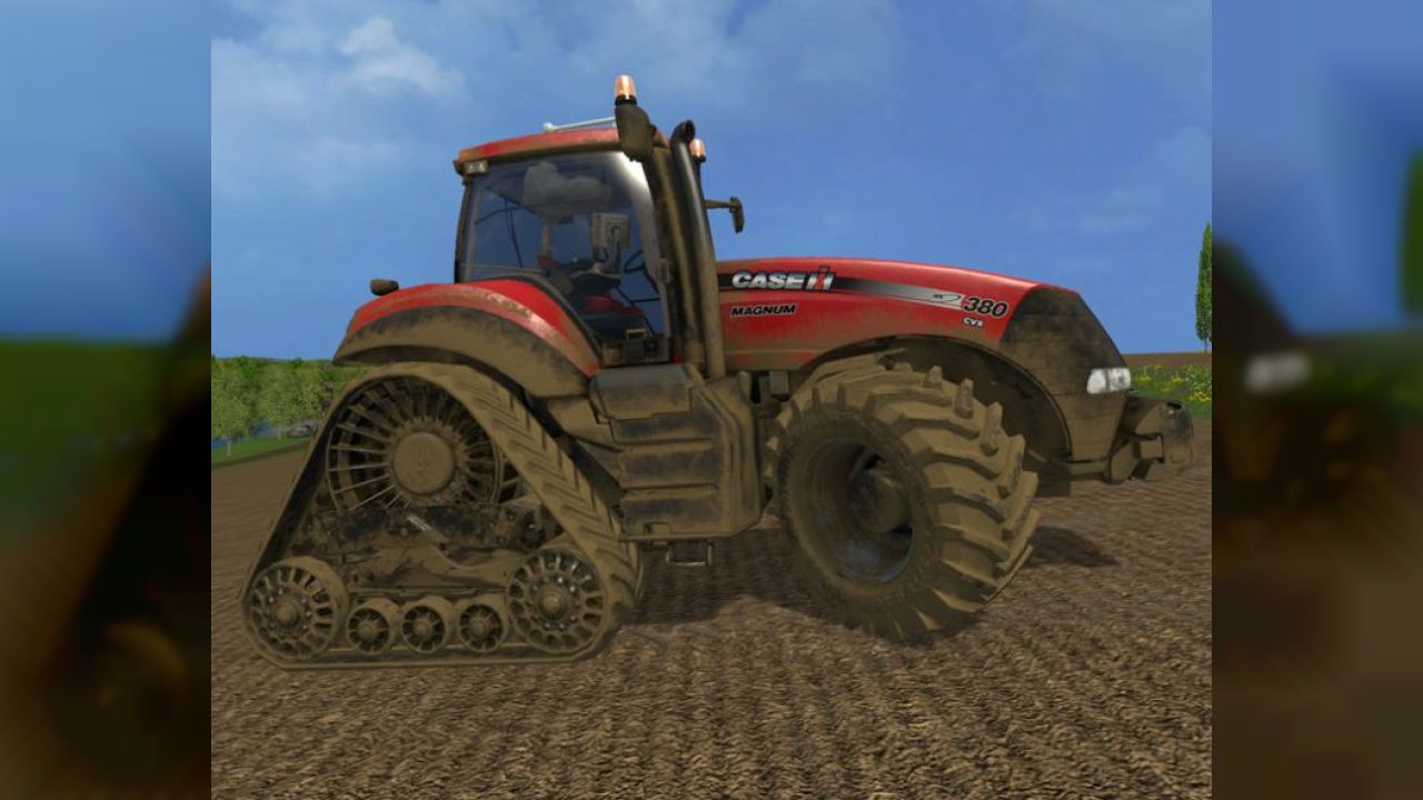 Case Magnum 380cvx RowTrac