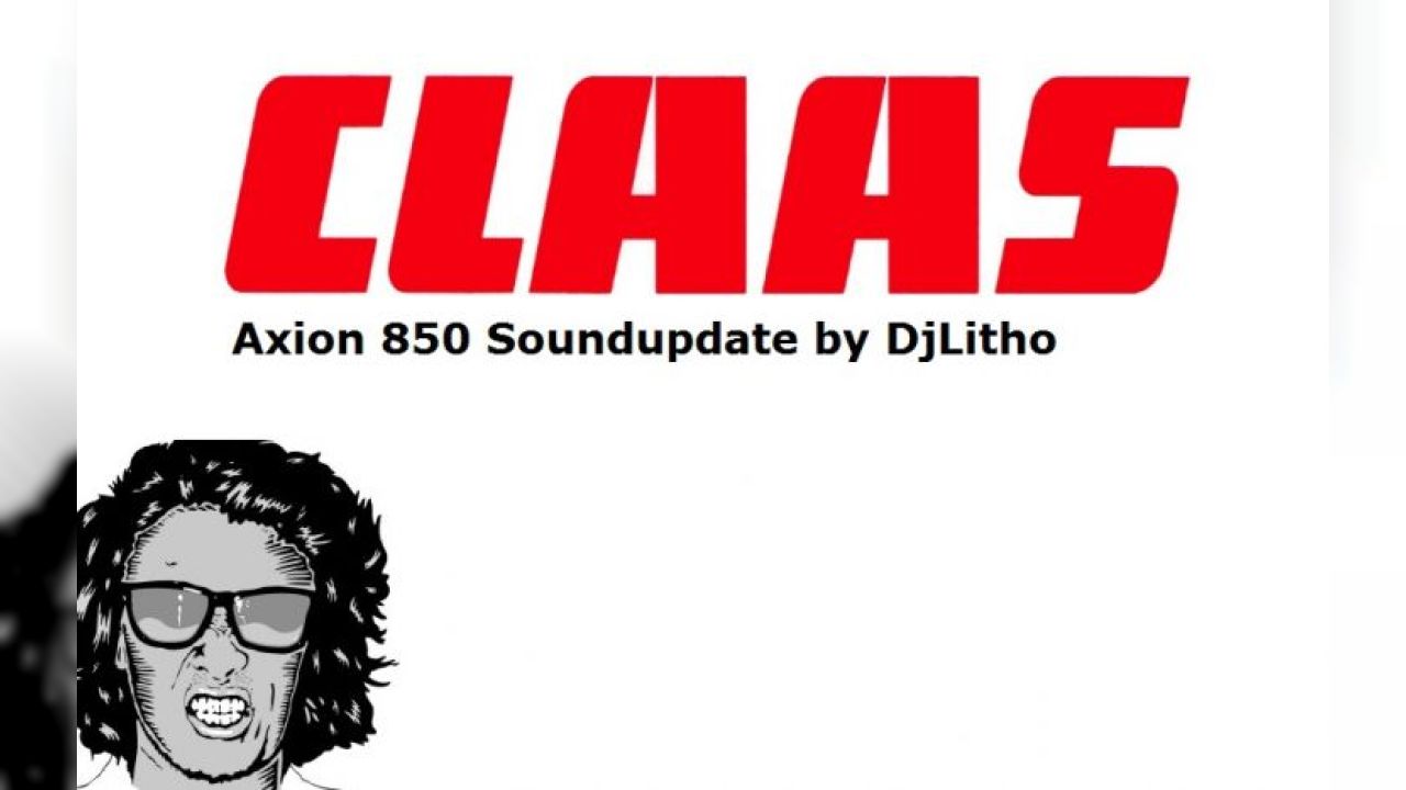 Claas Axion 850 CZMOD Team Soundupdate v2.0 | Real Indoorsound