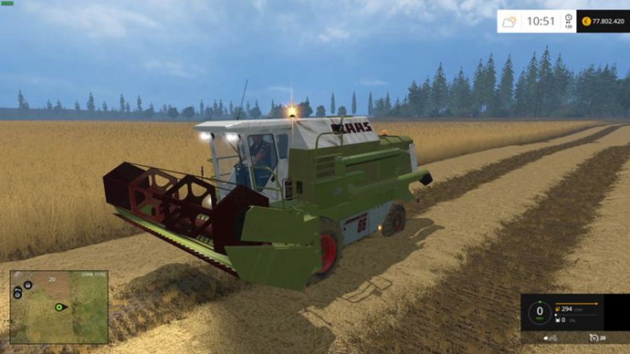 Claas Dominator 86 SL Beta