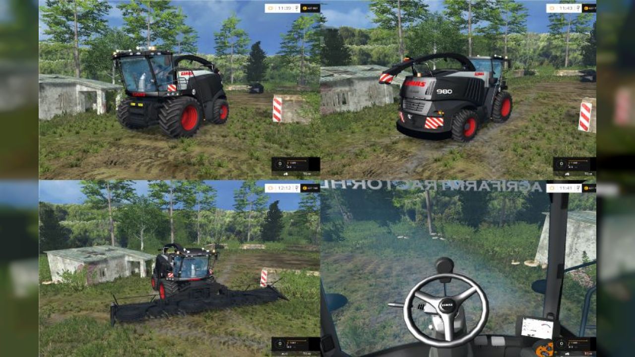 Claas Jaguar 980 Black Beauty v1.1