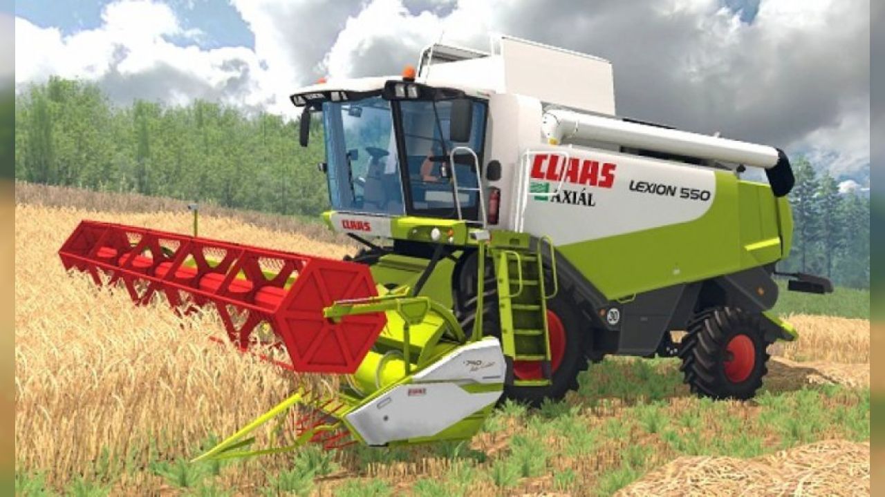 Claas Lexion 550 v2