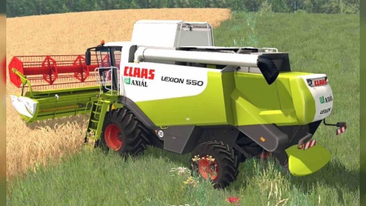 Claas Lexion 550 v2