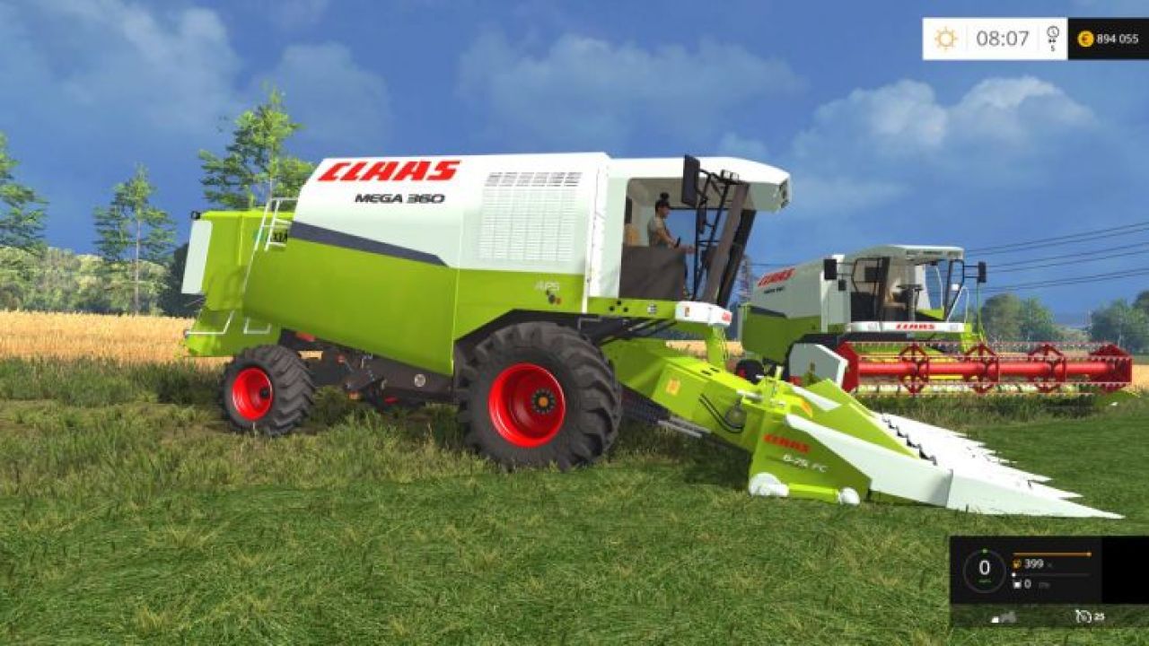 Claas Mega 360 Pack