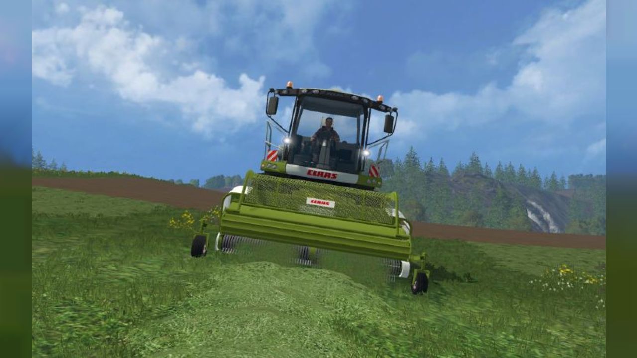 Claas PU380 HD by Xerion 8300 (FBM- Team)