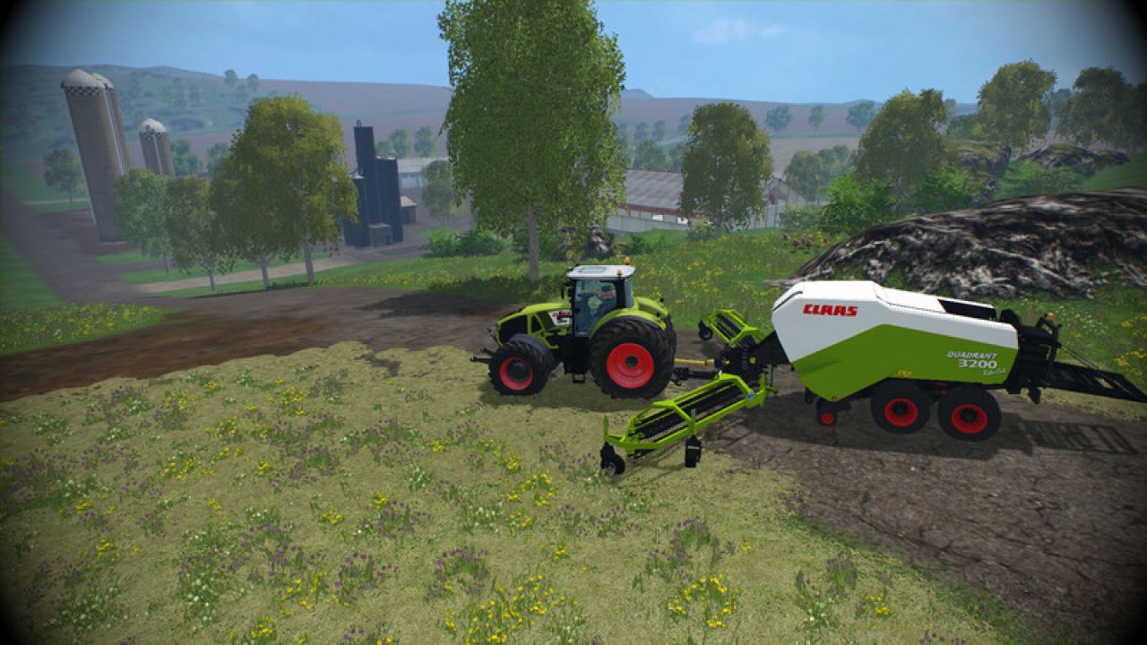 Claas Quadrant 3200 and Nadal R90