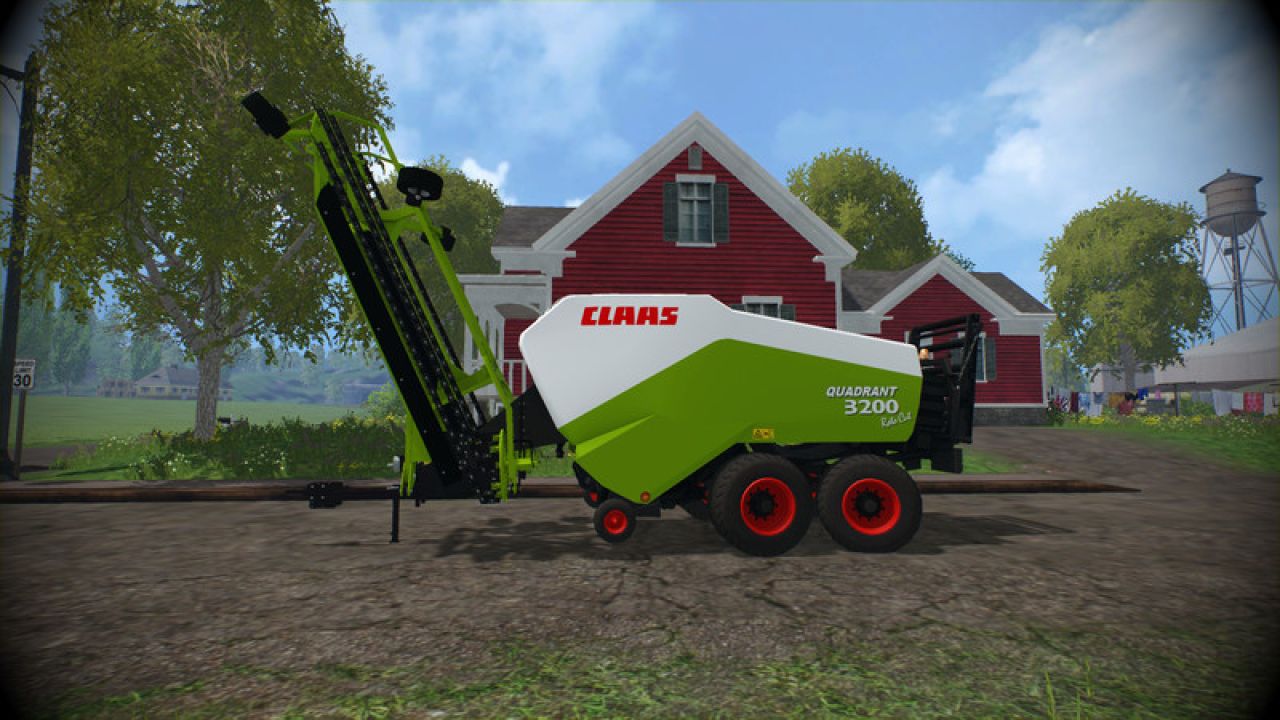 Claas Quadrant 3200 and Nadal R90