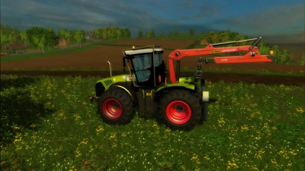 Claas Xerion 5000 Forest Edition