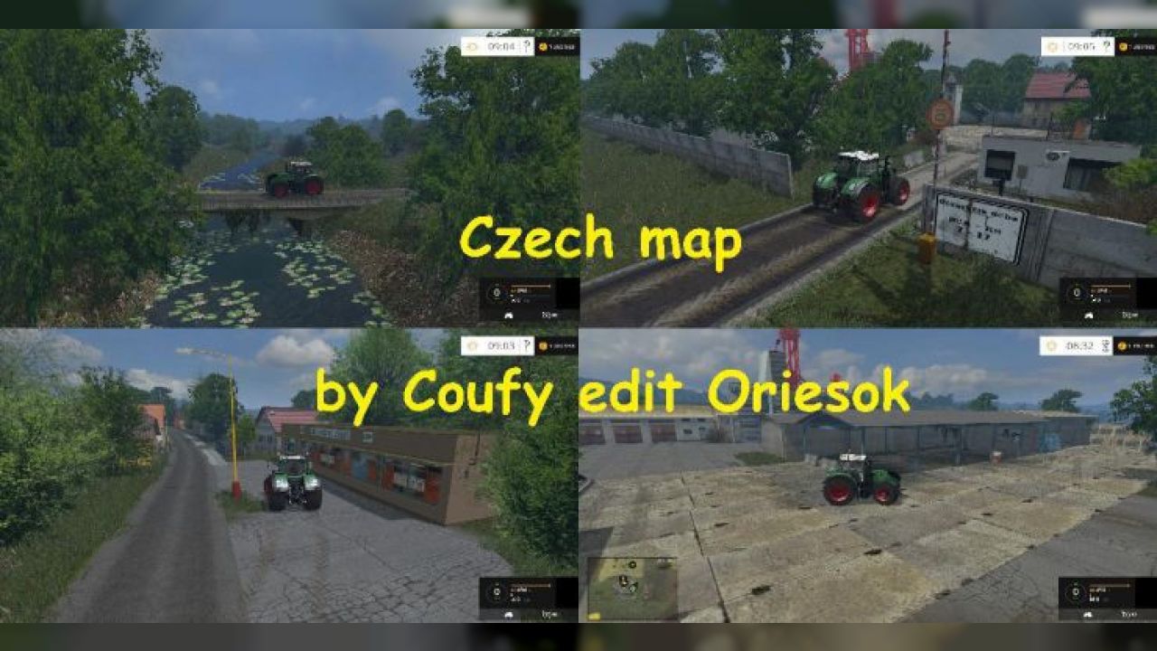 Czech map by Coufy edit Oriesok