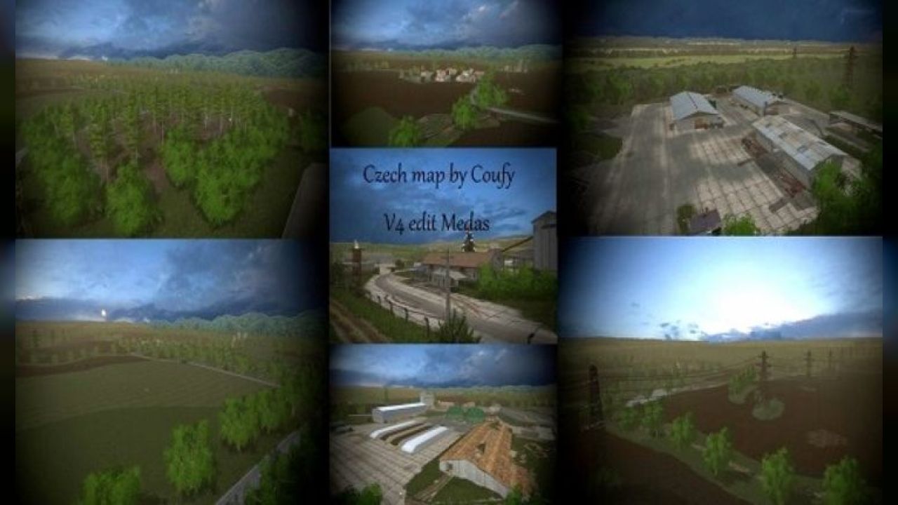 Czech Map by Coufy v4 - edit Medas v4.0