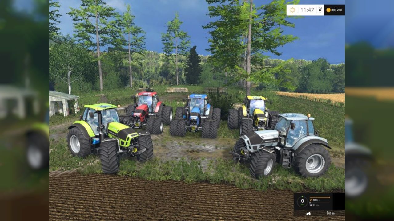 DEUTZ FAHR 7250 HDR DYEABLE 5 PACK V1.4