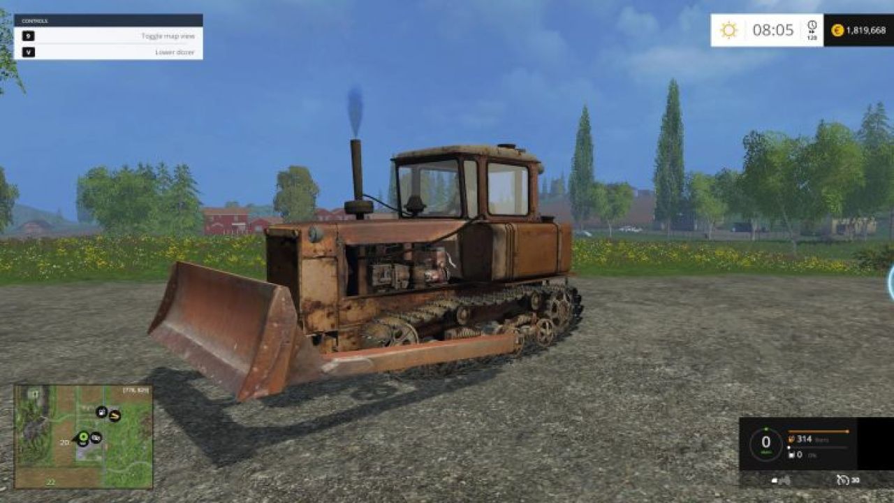 DT-75N DOZER V1.1