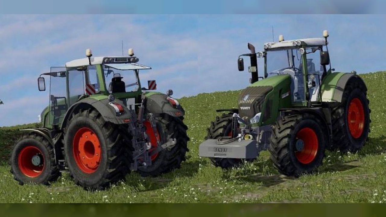 Fendt 828 Vario Full (Ploughing Spec)