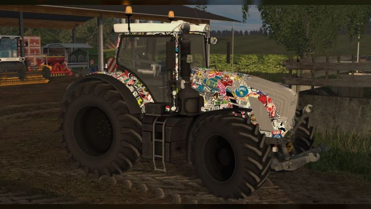 Fendt 936 Stickerbomb