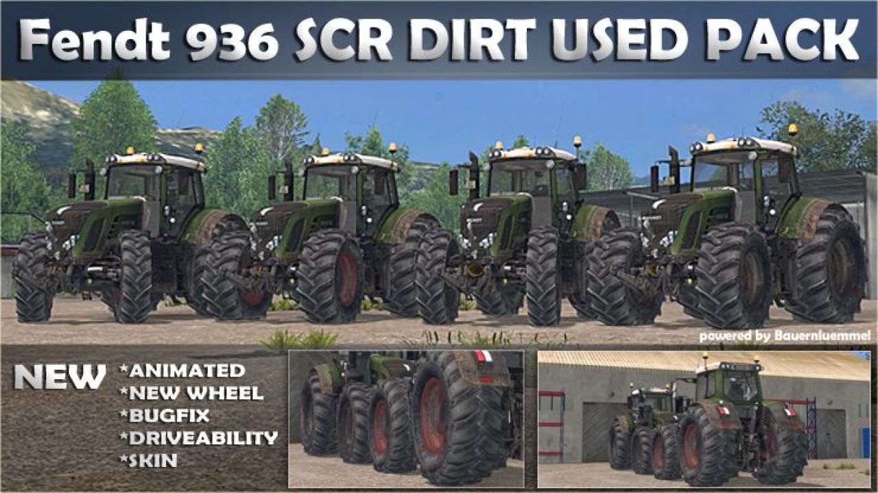 FENDT 936 VARIO SCR V3.1 USED PACK BUGFIX