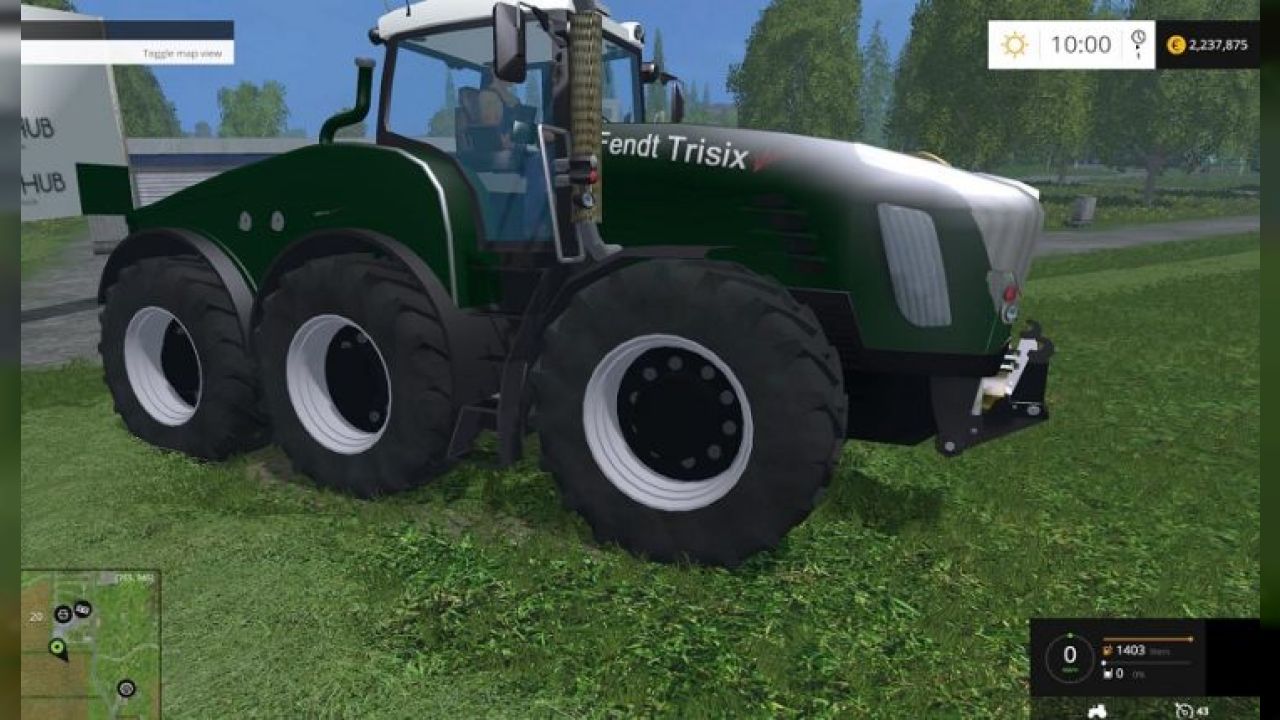 FENDT TRISIX DOUBLEWHEELS