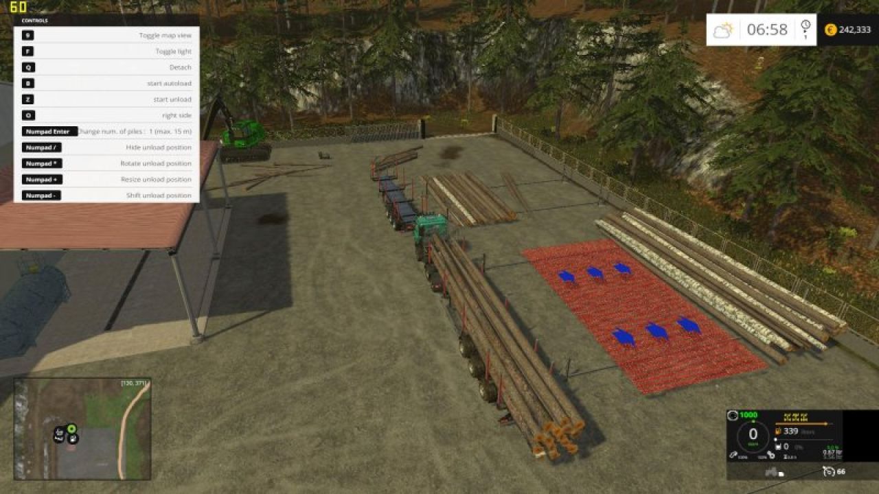 Fliegl Timber Runner Wide With Autoload v1.1