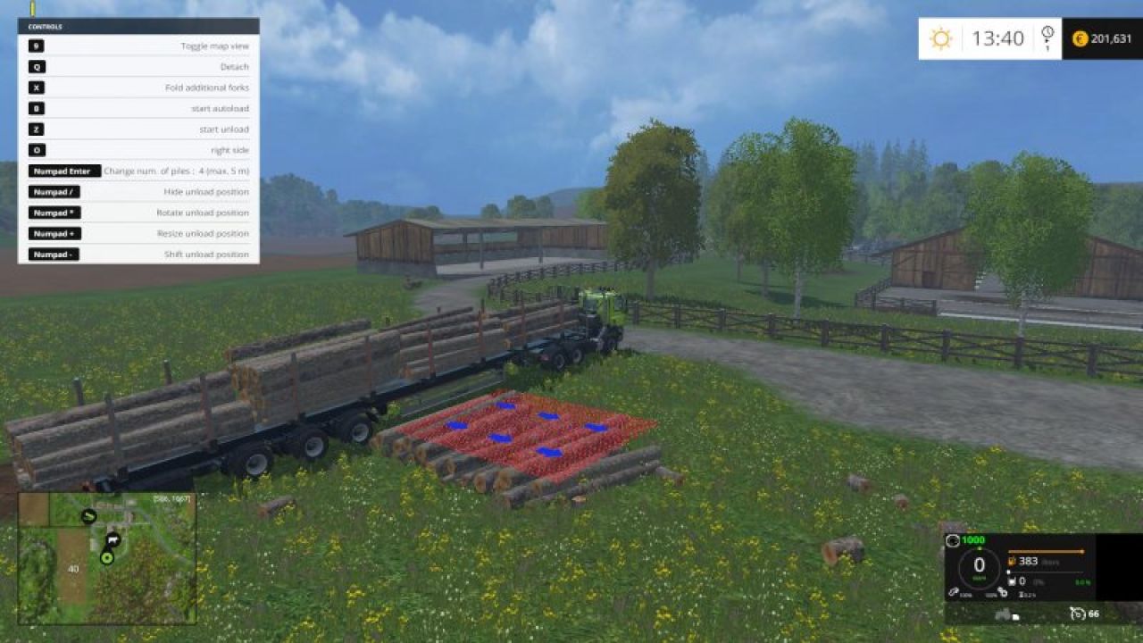 Fliegl Timber Runner Wide With Autoload v1.2