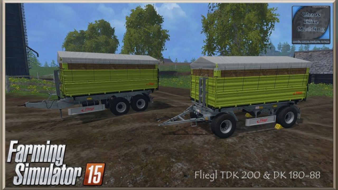 Fliegl Trailer Set 1