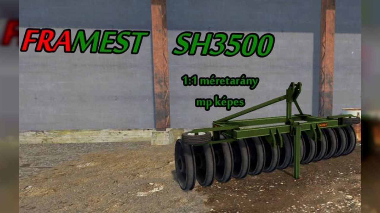 Framest SH3500 Silóhenger