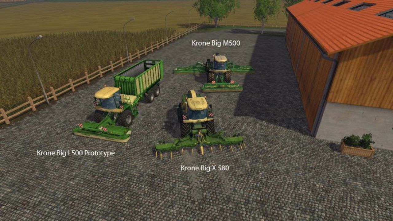 FS15 Big Mods Pack V10 Krone Pack