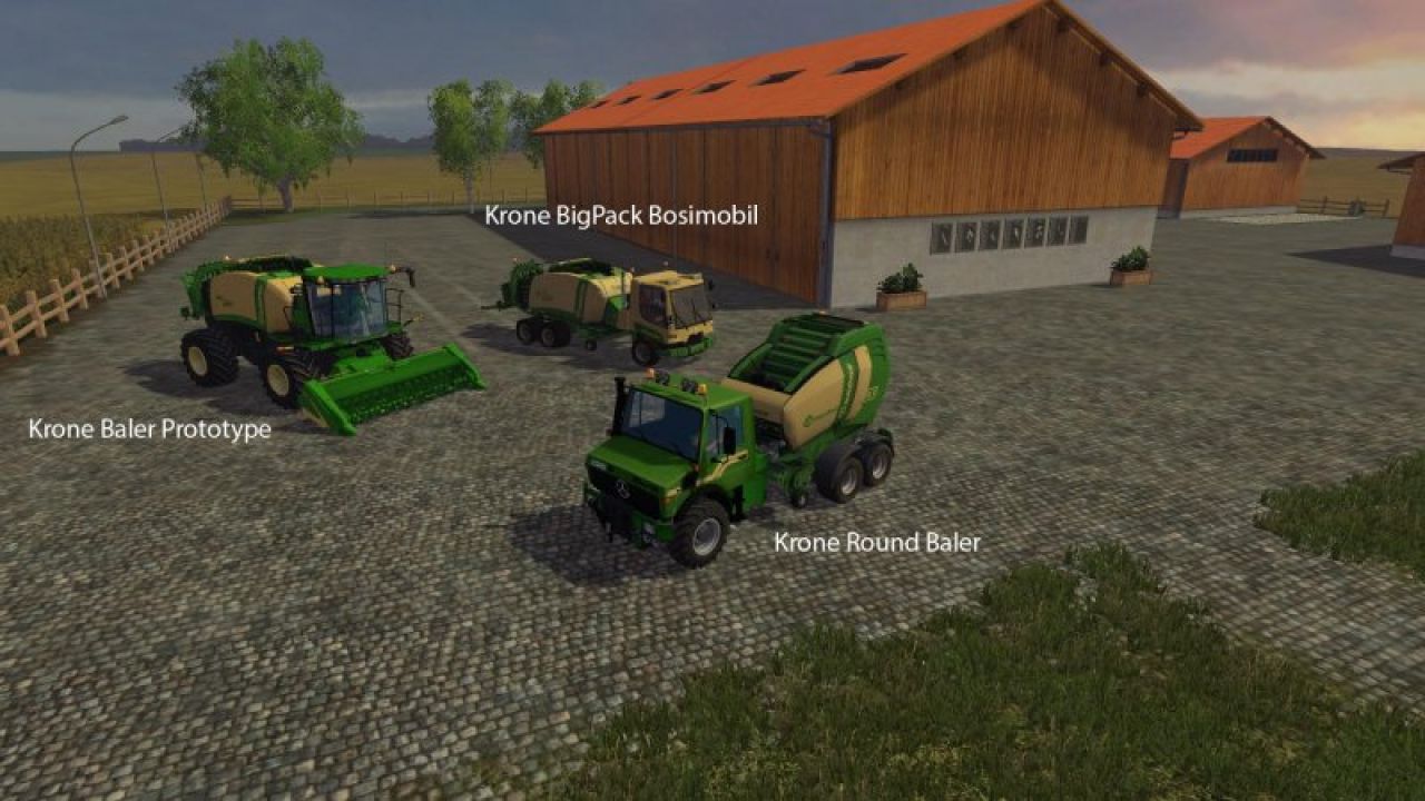 FS15 Big Mods Pack V10 Krone Pack