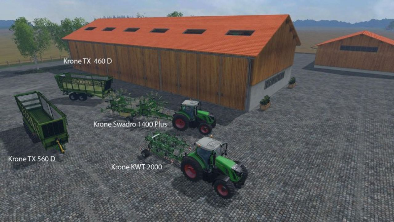 FS15 Big Mods Pack V10 Krone Pack