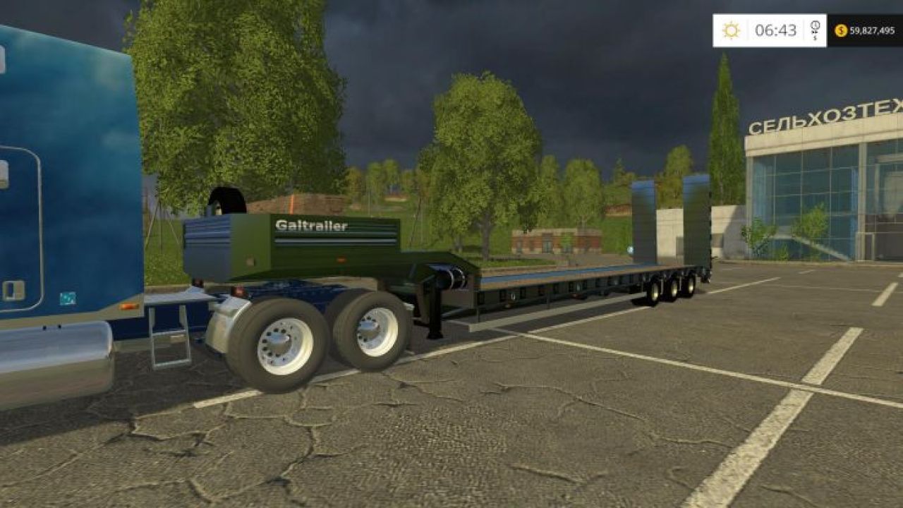 Galtrailer LOW LOADER V2