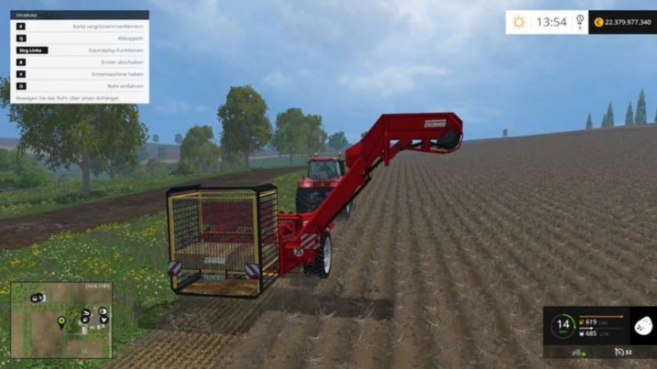 GRIMME GT 170 BUNKER TRAILER V0.9