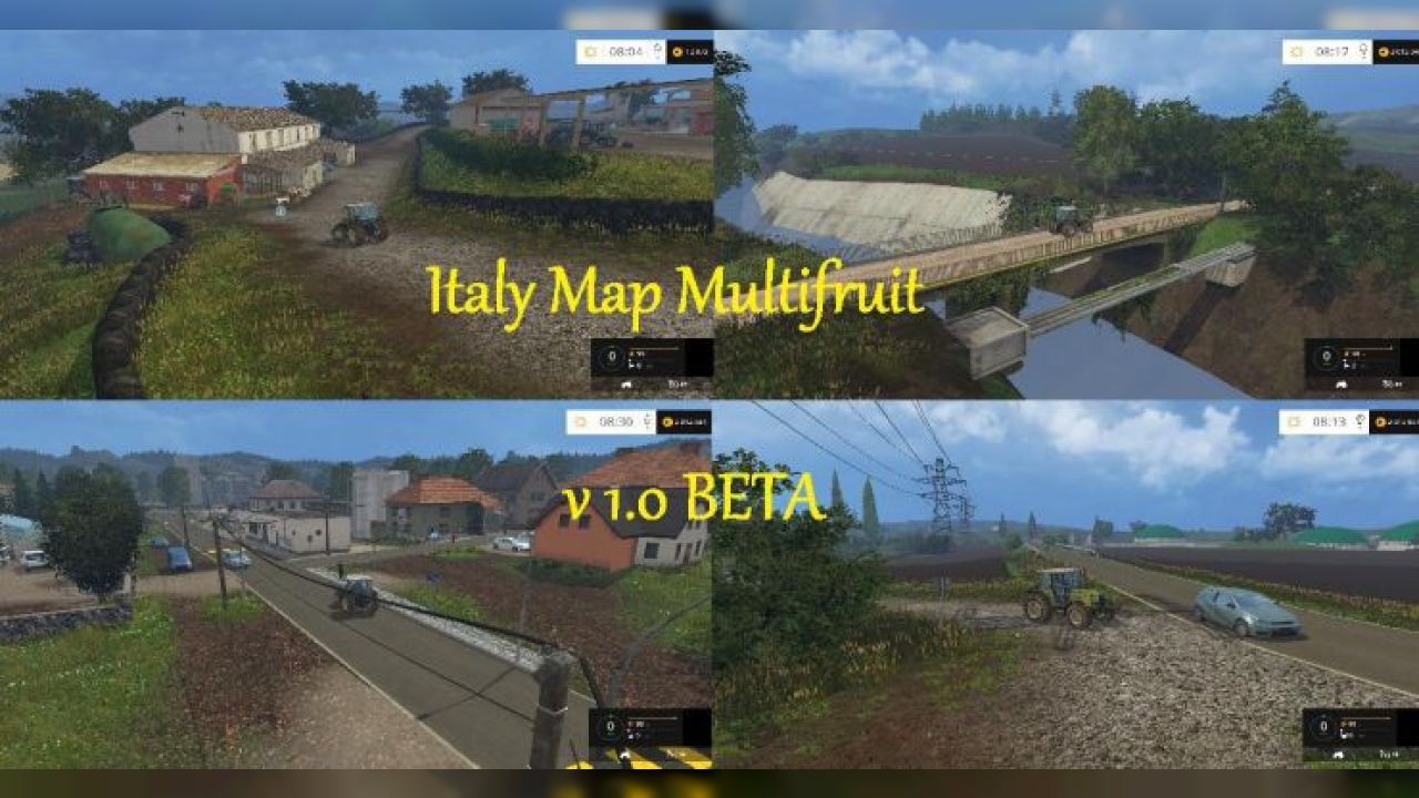 Italy Map Multifruit v1.0 BETA