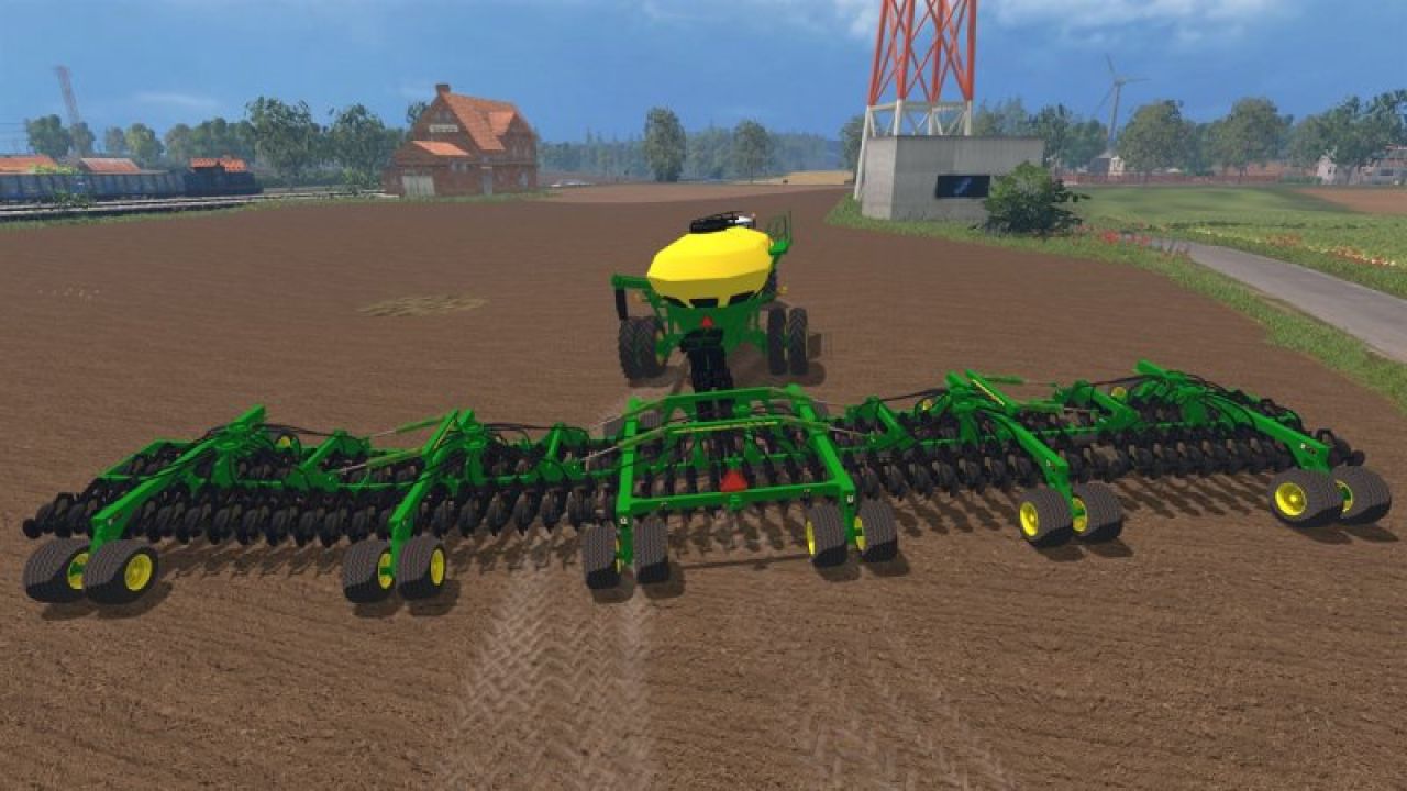 John Deere 1890 WingFlex Seeder Pack V2 FS15 - KingMods