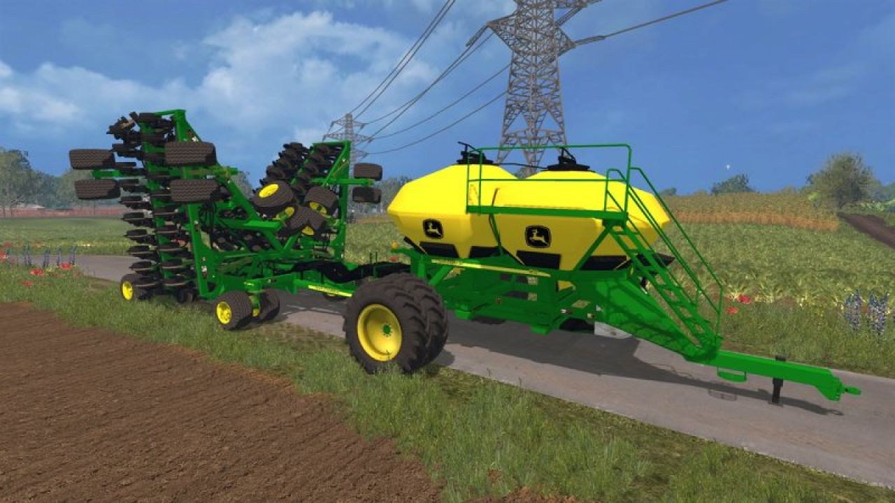 John Deere 1890 WingFlex Seeder Pack V2 FS15 - KingMods