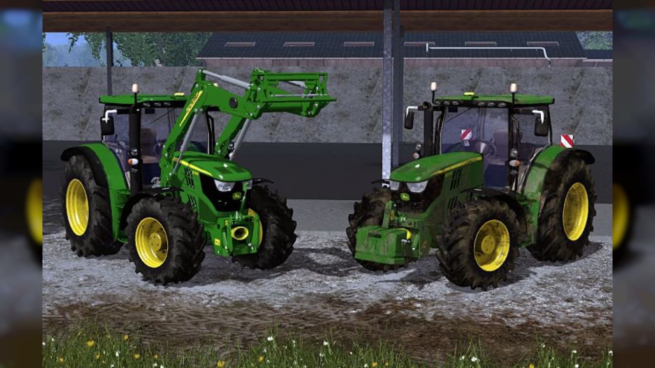 John Deere 6170R FL Pack