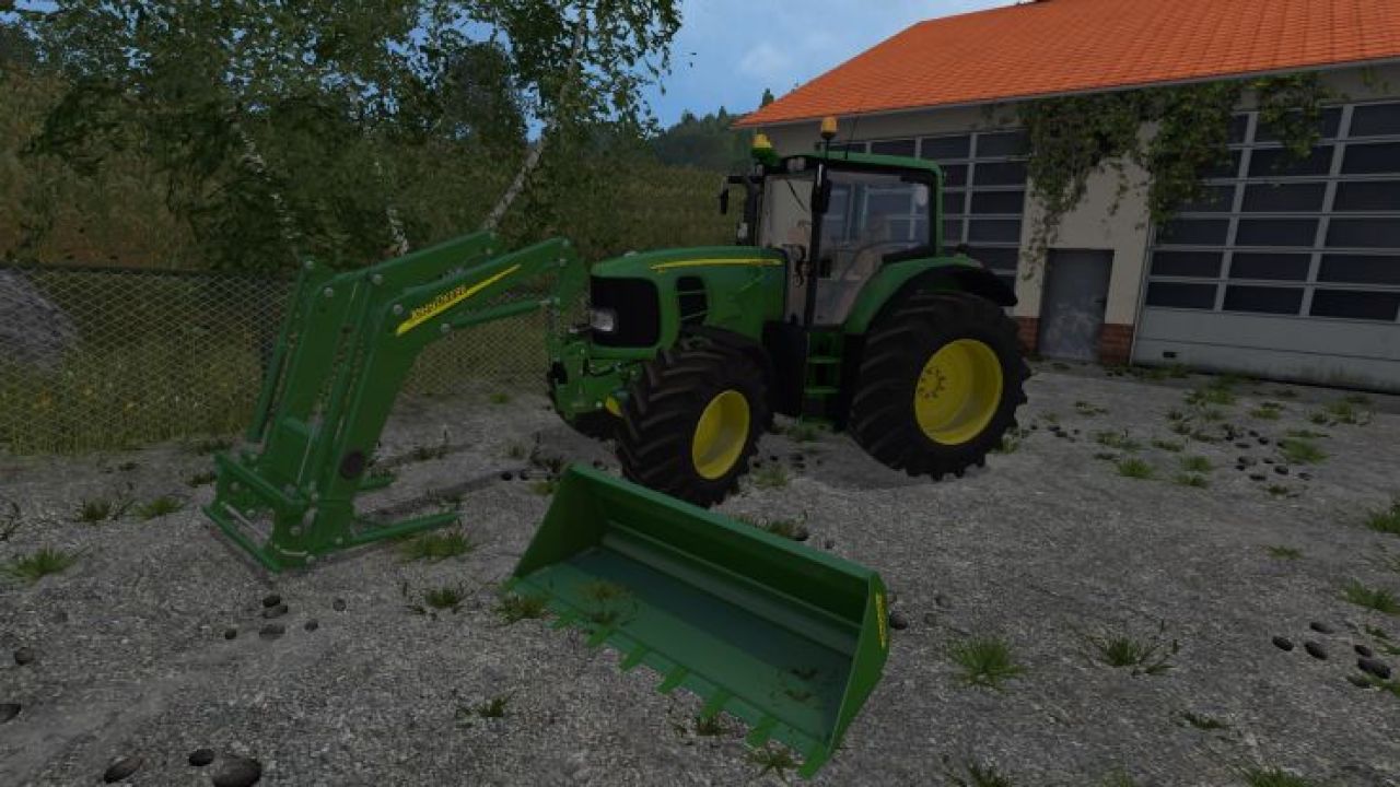 John Deere 7530 mit FL by Kubo V2