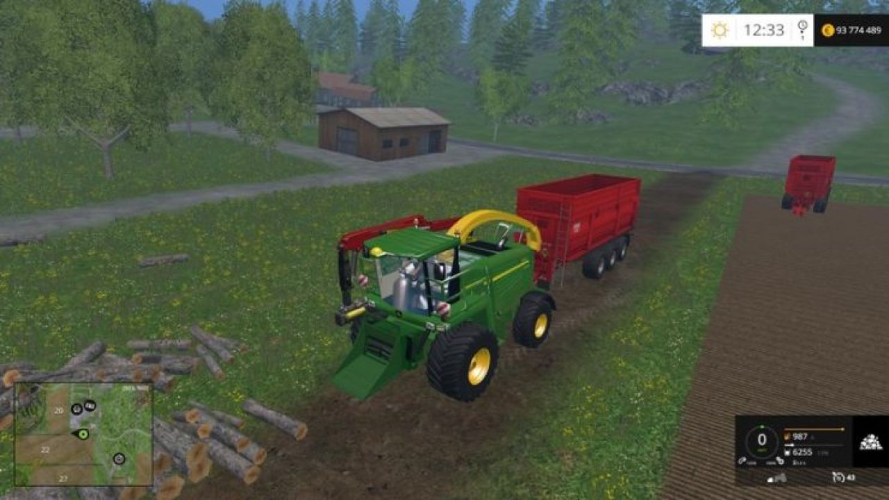 John Deere 7950 Flishugger