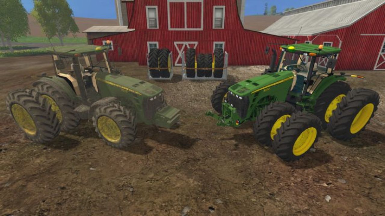 John Deere 8530 v4.0 European Dirt