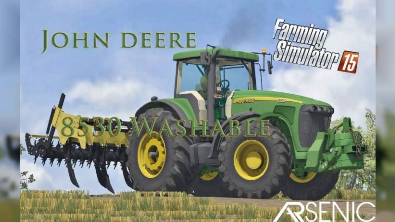 John Deere 8530 Washable