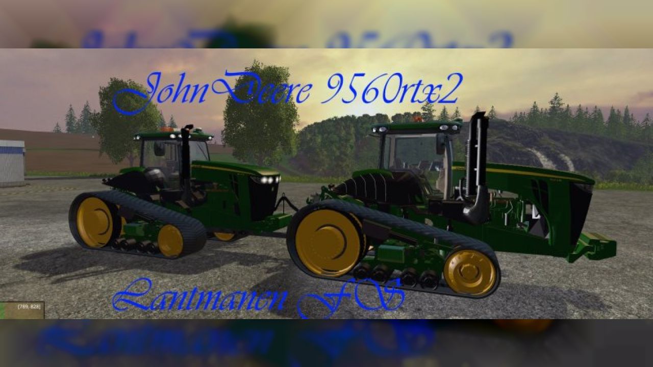 John Deere 9560rt x2